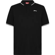 Slazenger Tipped Polo Shirt - Black