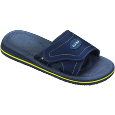 Beco Slipper - Blue/Yellow