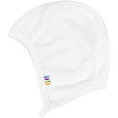 Joha Bamboo Baby Hat with Button - White (99912-345-10)