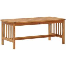 Natural Coffee Tables vidaXL - Coffee Table 50x102cm