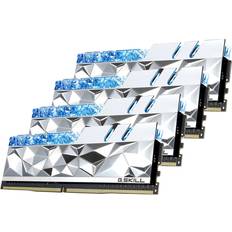 CL14 RAM Memory G.Skill Trident Z Royal Elite RGB Silver DDR4 3600MHz 4x8GB (F4-3600C14Q-32GTESA)