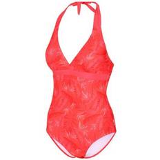 Regatta Women's Flavia Swimming Costume - Red Sky Tropical Print