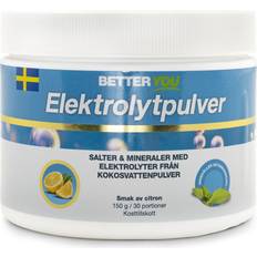 Better You Vitaminer & Kosttilskudd Better You Elektrolytpulver Lemon 150g 30 st