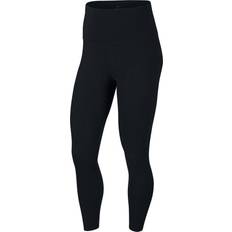 Nike yoga luxe tights Nike Lux Yoga Tight - Black/Dark Smoke Grey