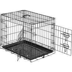 tectake Dog Cage with Two Door 44x51cm