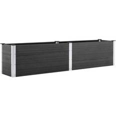 vidaXL Istutuslaatikko 250 x 50 x 54 cm WPC Harmaa