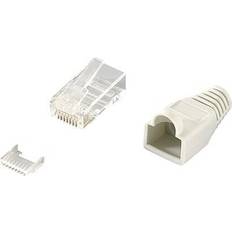 LogiLink RJ45 Cat6 Mono Adapter 100 Pack 10m