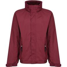 Regatta Men's Dover Fleece Lined Waterproof Insulated Bomber Jacket - Burgundy