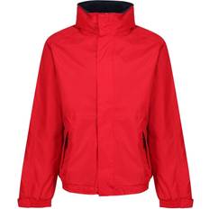 Regatta Men's Dover Fleece Lined Waterproof Insulated Bomber Jacket - Classic Red/Navy