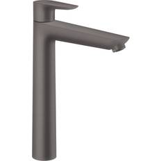 Hansgrohe håndvaskamatur børstet sort krom Hansgrohe Talis E (71716340) Børstet sort/krom