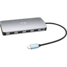 USB C - DisplayPort/HDMI/USB A/RJ45/3.5mm Adapter