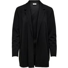 Elastane/Lycra/Spandex Blazers JDY Geggo Treats L/S Blazer - Black