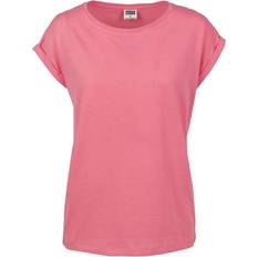 Urban Classics Extended Shoulder Tee - Rose