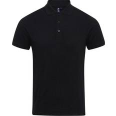 Premier Coolchecker Plus Pique Polo - Zwart