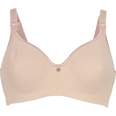 DD Graviditets- & Ammetøj Cake Maternity Croissant Smoothing Flexi Wire Spacer Nursing Bra Beige (24-1016-1)