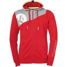 Kempa Core 2.0 Hood Jacket - Red/Dark Grey Melange