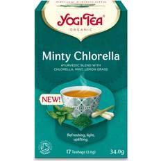 Yogi Tea Te Yogi Tea Minty Chlorella 34g 17stk