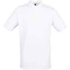 Micro Fine Pique Polo Shirt - White