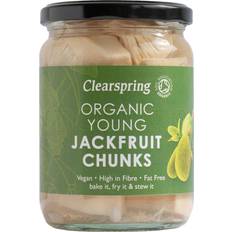 Kosher Torkade frukter & Bär Clearspring Organic Young Jackfruit Chunks 500g