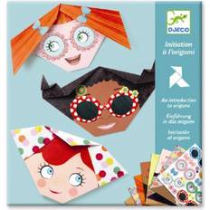 Livres de Créativité Djeco An Introduction to Origami Funny Faces