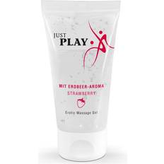 Vattenbaserade Massageoljor Sexleksaker Just Play Erotic Massage Gel Strawberry 200ml