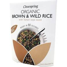 Clearspring Organic Gluten Free 90sec Brown & Wild Rice 250g