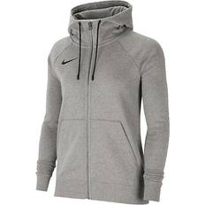 Nike Women's Team Club 20 Full Zip Hoodie - Dark Grey/Black