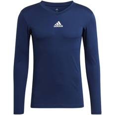 Fußball Basisschicht Adidas Team Base Long Sleeve T-Shirt Men - Team Navy