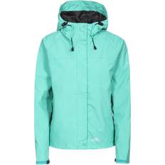 Trespass Miyake Women's Hooded Waterproof Jacket - Lagoon