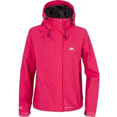 Polyuretan Jackor Trespass Miyake Women's Hooded Waterproof Jacket - Cerise