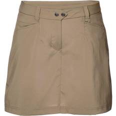 Drukknopen - Vrouw Rokken Jack Wolfskin Sonora Skort Korte Broek - Beige