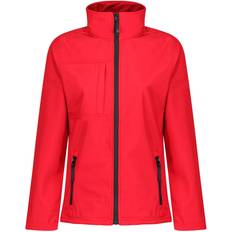 Regatta Women's Octagon II Printable 3 Layer Membrane Softshell Jacket - Classic Red/Black