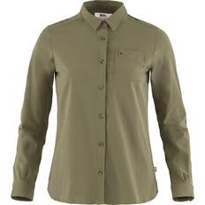 Laskokset Paidat Fjällräven Övik Lite Shirt Long Sleeve - Green