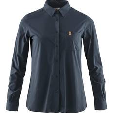 Fjällräven Ovik Lite LS Shirt - Navy Women's