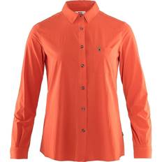 Fjällräven Övik Lite Shirt LS W - Rowan Red