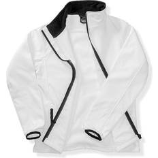 Softshell Jacket - White Jackets Result Women's Printable Softshell Jacket - White/Black