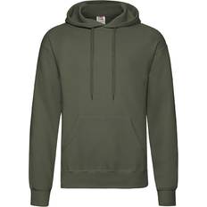 Fruit of the Loom Classic Hooded Sweat - Classic Olive