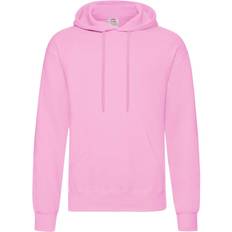 Fruit of the Loom Classic Hooded Sweat - Light Pink