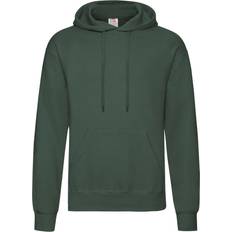 Fruit of the Loom Classic Hooded Sweat - Bottle Green