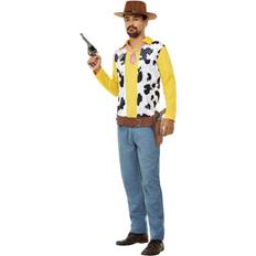 Smiffys Western Cowboy Costume Yellow