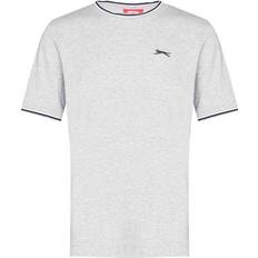 Slazenger Tipped T-shirt - Grey Marl