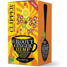 Clipper Te Clipper Organic Groovy Ginger Hemp Infusion 35g 20st