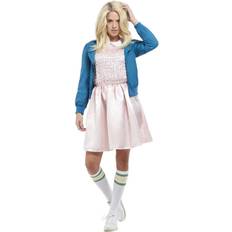 Smiffys 80's Strange Girl Costume Pink