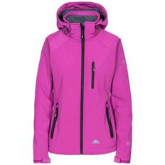 Paars - Softshell Jas Jassen Trespass Bela II Waterbestendige Softshell Jas - Paars