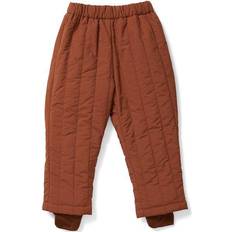 9-12M Termobukser Konges Sløjd Storm Thermo Pants - Peacon Brown (KS1998)