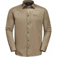 Jack wolfskin lakeside Jack Wolfskin Lakeside Roll-Up Shirt Beige Male