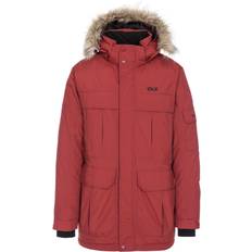 Trespass Highland DLX Waterproof Down Parka Jacket - Merlot