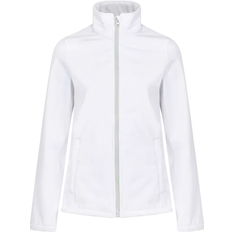 Softshell Jacket - White Jackets Regatta Women's Ablaze Printable Softshell Jacket - White/Light Steel