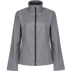 Regatta Women's Ablaze Printable Softshell Jacket - Rock Gray/Black