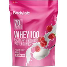 Bodylab whey 100 1 kg Bodylab Whey 100 Raspberry & Yogurt 1kg